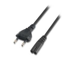 Cable AISENS CEE7/M a C7/H 1.5m Negro (A132-0173)