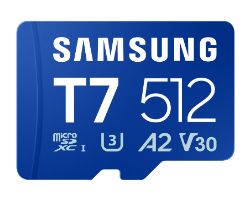 Samsung Micro SDXC T7 512Gb UHS-I U3 (MB-MB512T/WW)