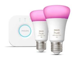 Bombilla Philips Hue White & Color Ambiance. RGB+W