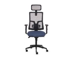 Silla Fellowes Eleganza Plus Ergonómica Azul 100146201