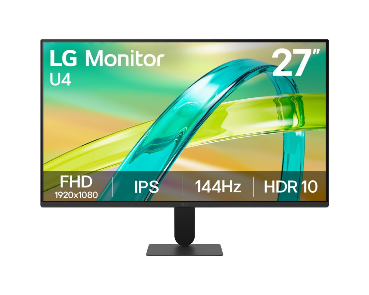 Alternative view of Monitor LG 27" FHD IPS 120Hz 1ms Negro (27U411B-B)