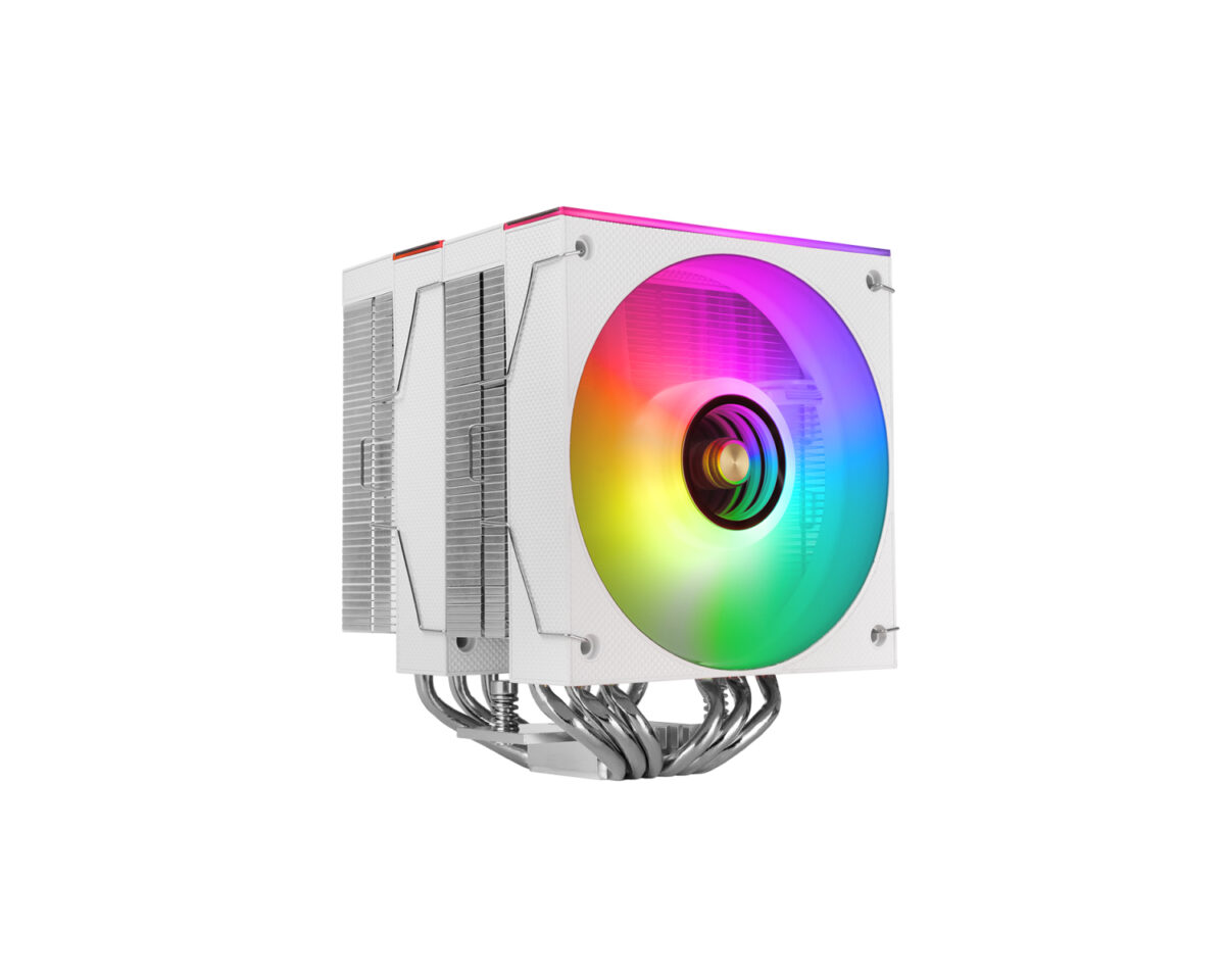 Alternative view of Ventilador CPU Mars Gaming ARGB 2x120m Blanco(MCPUX26W)