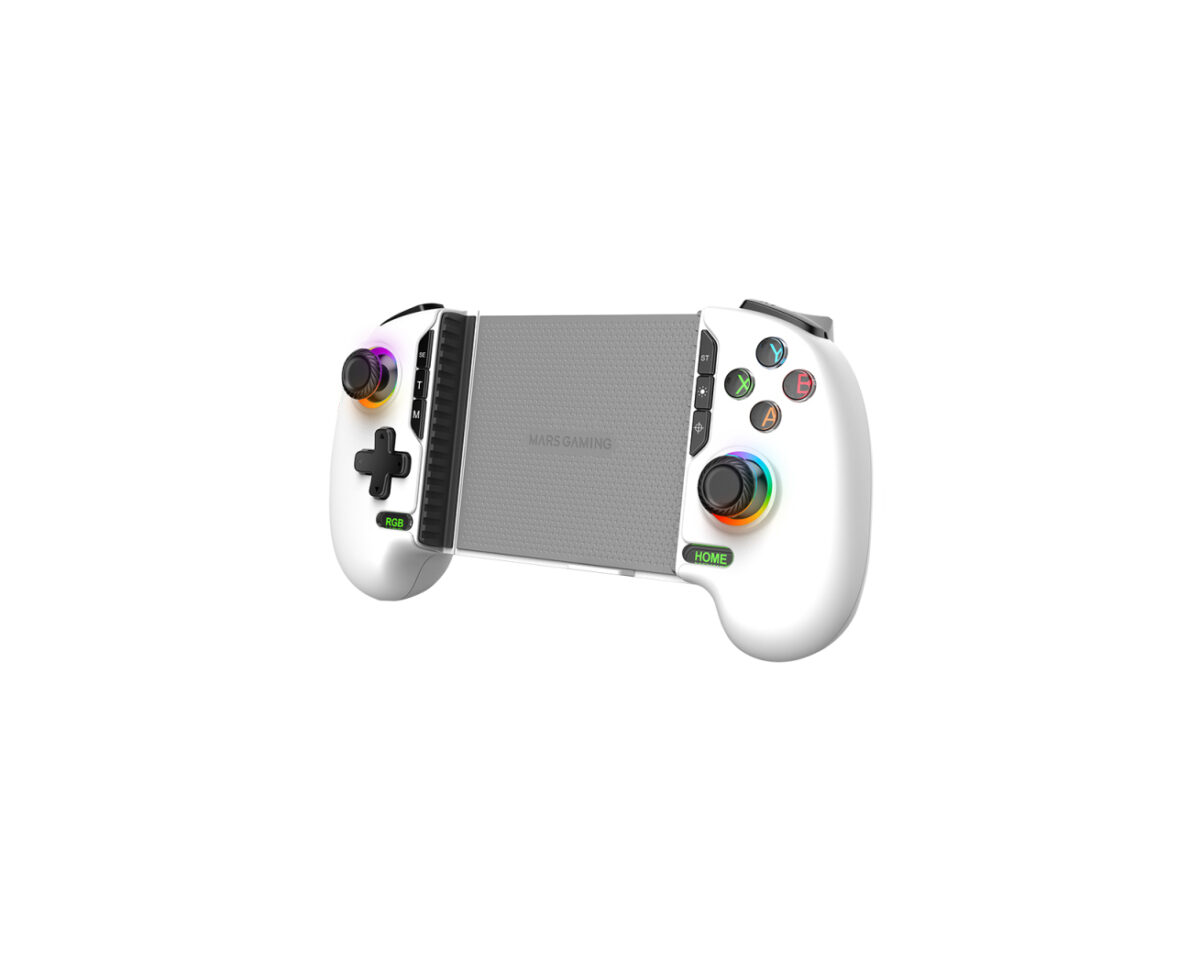 Alternative view of GamePad Mars Gaming RGB Bluetooth USB-C Negro (MGPX)