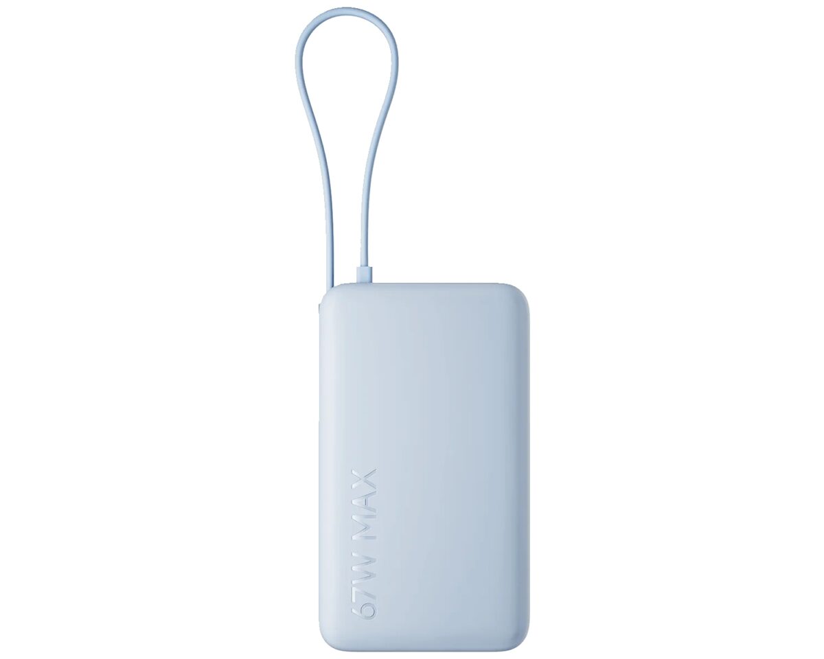 Alternative view of PowerBank XIAOMI 10000mAh 67W USB-A/C Azul (BHR08NZGL)