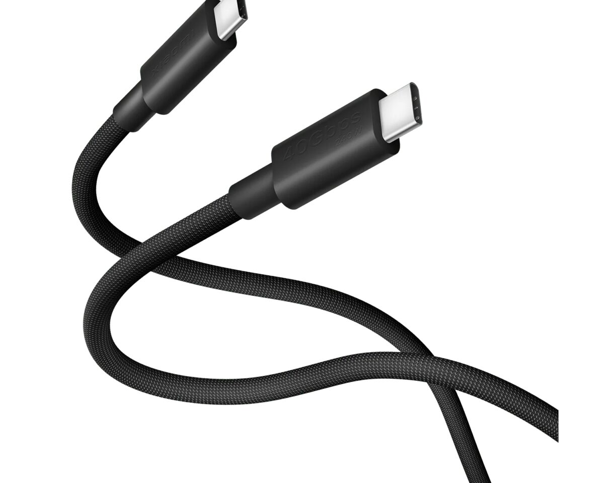 Alternative view of Cable XIAOMI USB-C 4/M a USB-C 4/M 1m Gris (BHR087BGL)