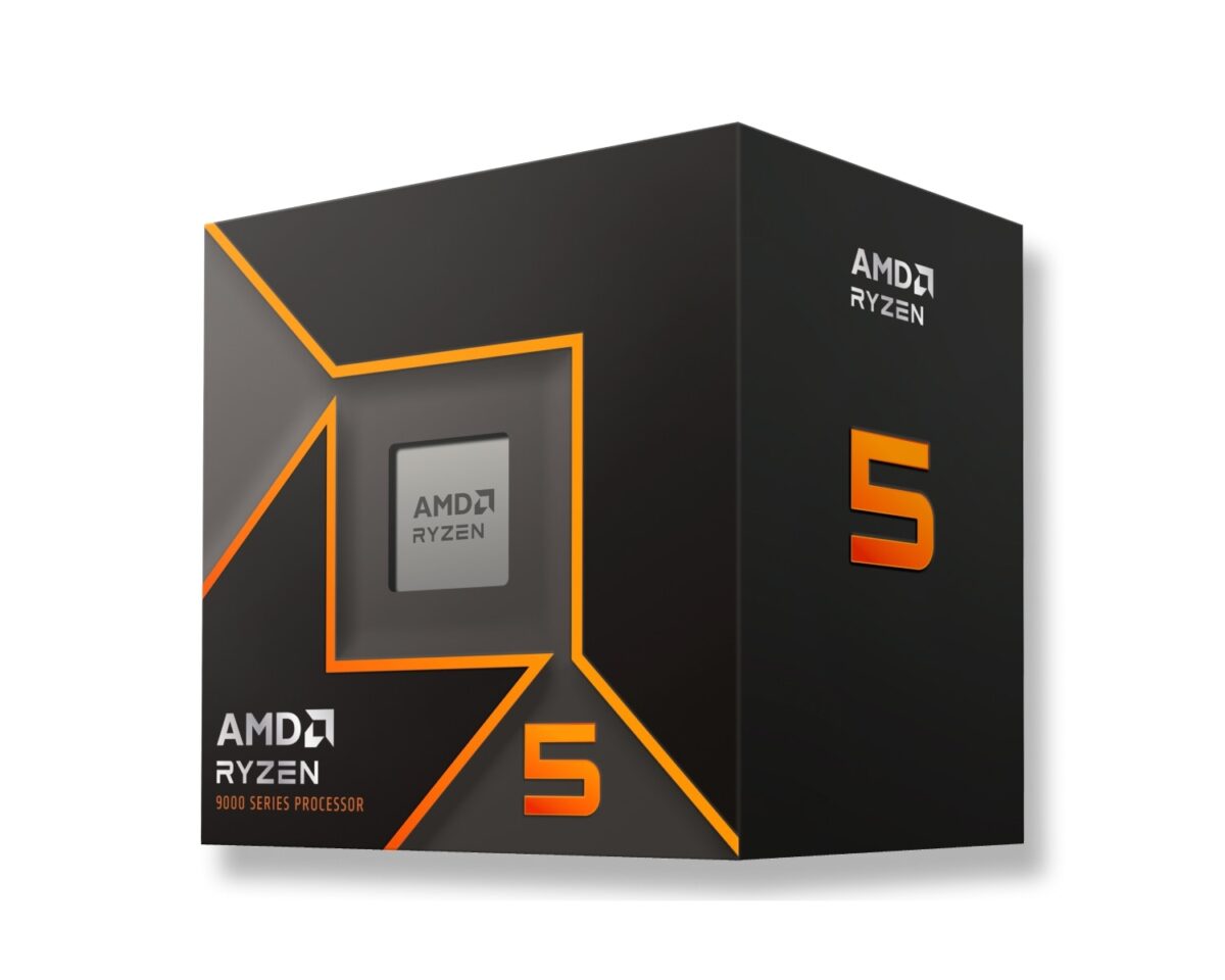 Alternative view of CPU AMD Ryzen 5 9600 AM5 3.8GHz/5.2GHz 32Mb Caja