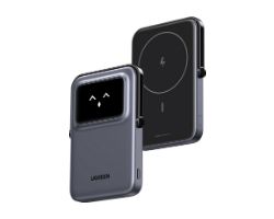 PowerBank Ugreen 5000mAh 20W Inalámbrico Negro (35605B)