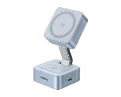 Cargador Ugreen Magflow Inalámbrico 25W Azul (55960B)