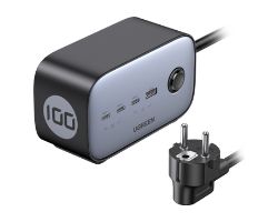 Cargador Ugreen GaN 65W USB-A/C Cable 1.8m Gris (60113)