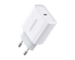 Cargador de Pared Ugreen 20W 1xUSB-C Blanco (60450)