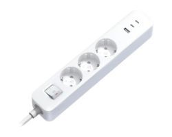 Regleta XIAOMI 20W 3 Tomas 1xUSB-A 2xUSB-C (BHR07UKEU)