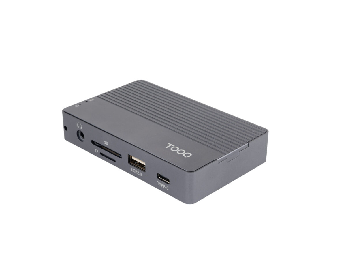 Alternative view of Dock TooQ SSD M.2 NVMe SATA PCIe USB HDMI (TQE-2242G)