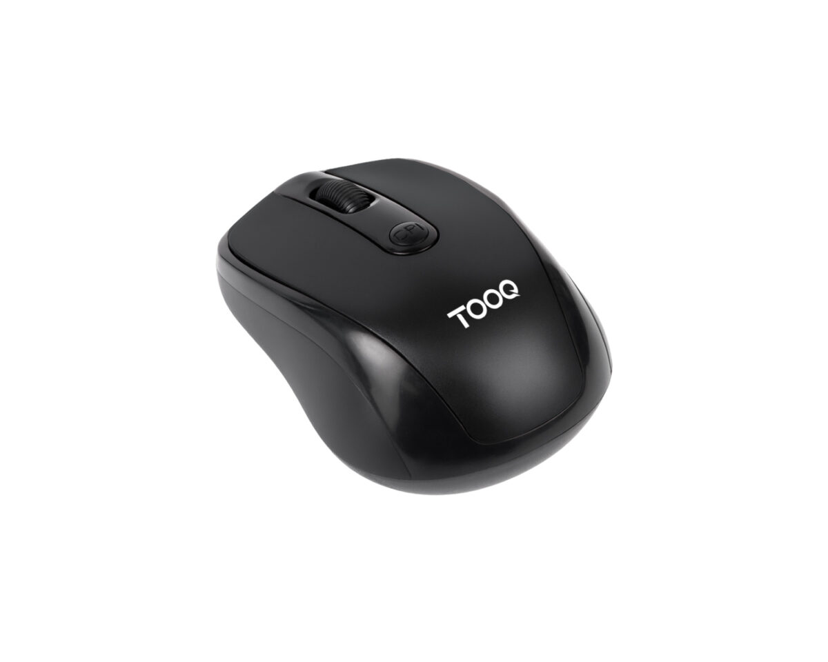 Alternative view of Ratón TooQ Óptico RF Wireless Negro (TQMW-1103-B)
