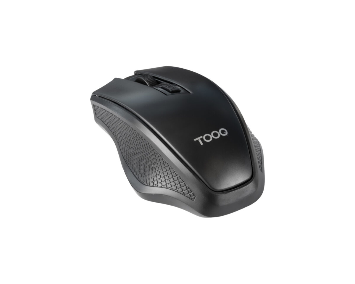 Alternative view of Ratón TooQ Óptico RF Wireless Negro (TQMW-1102-B)