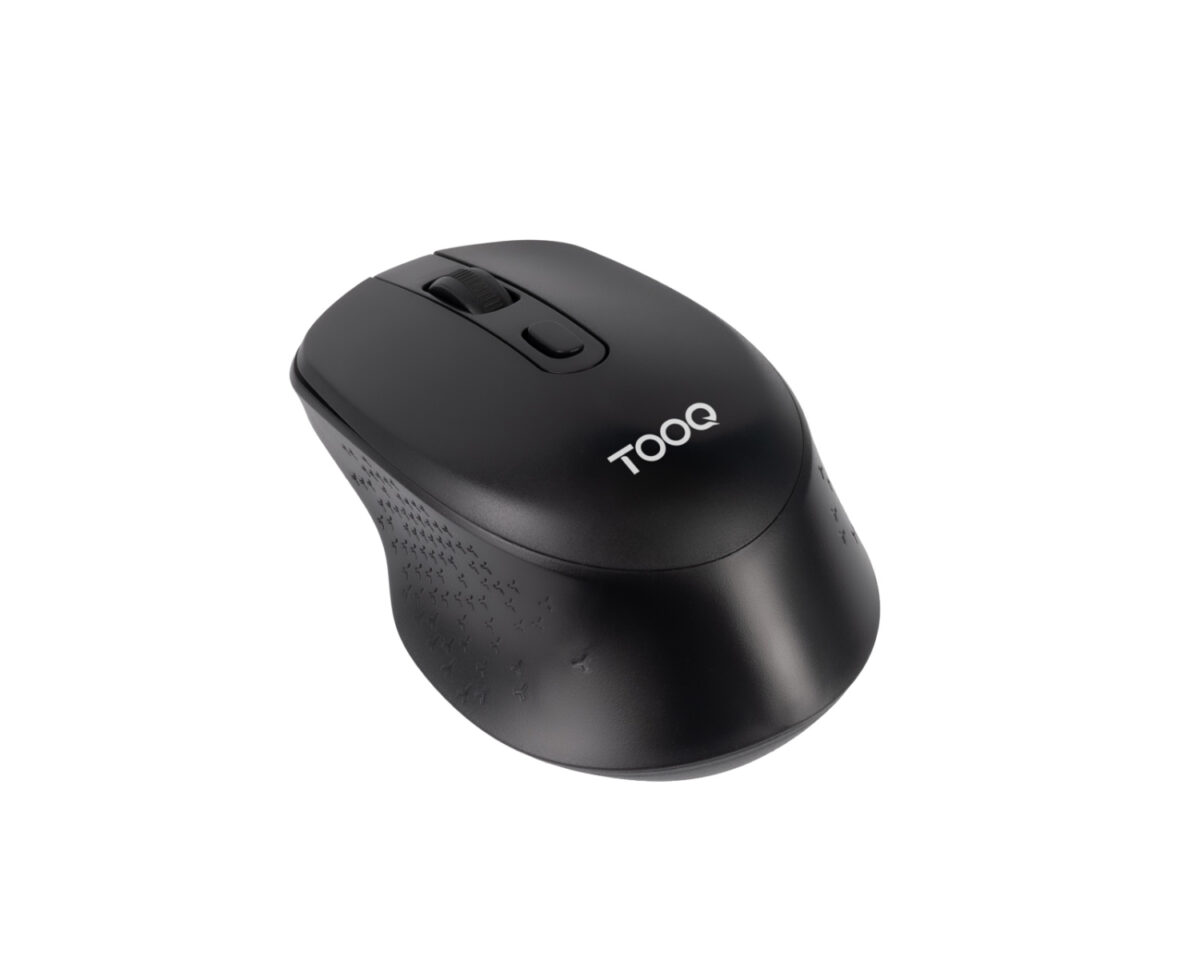 Alternative view of Ratón TooQ Óptico RF Wireless Negro (TQMW-1101-B)