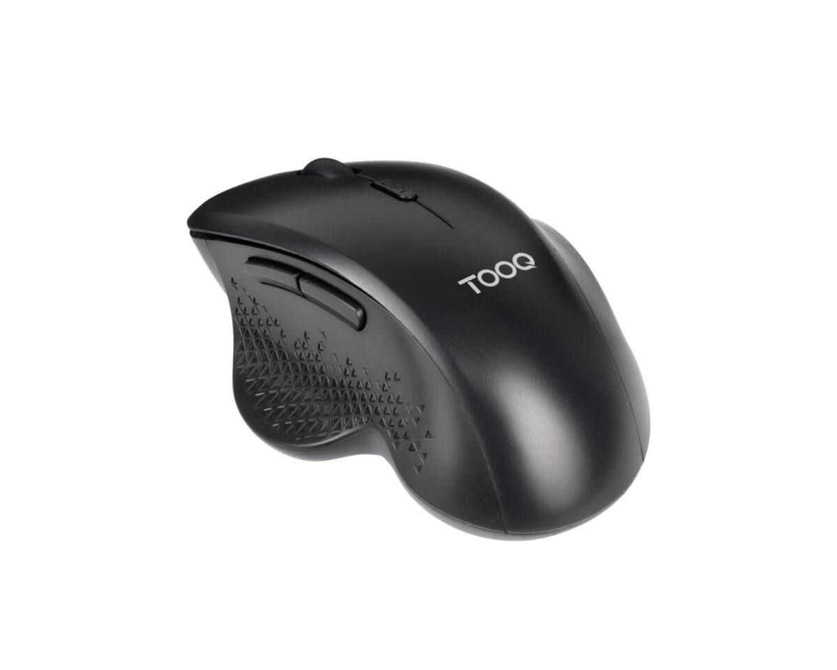 Alternative view of Ratón TooQ Ergonómico RF Wireless Negro (TQMWG-1105-B)