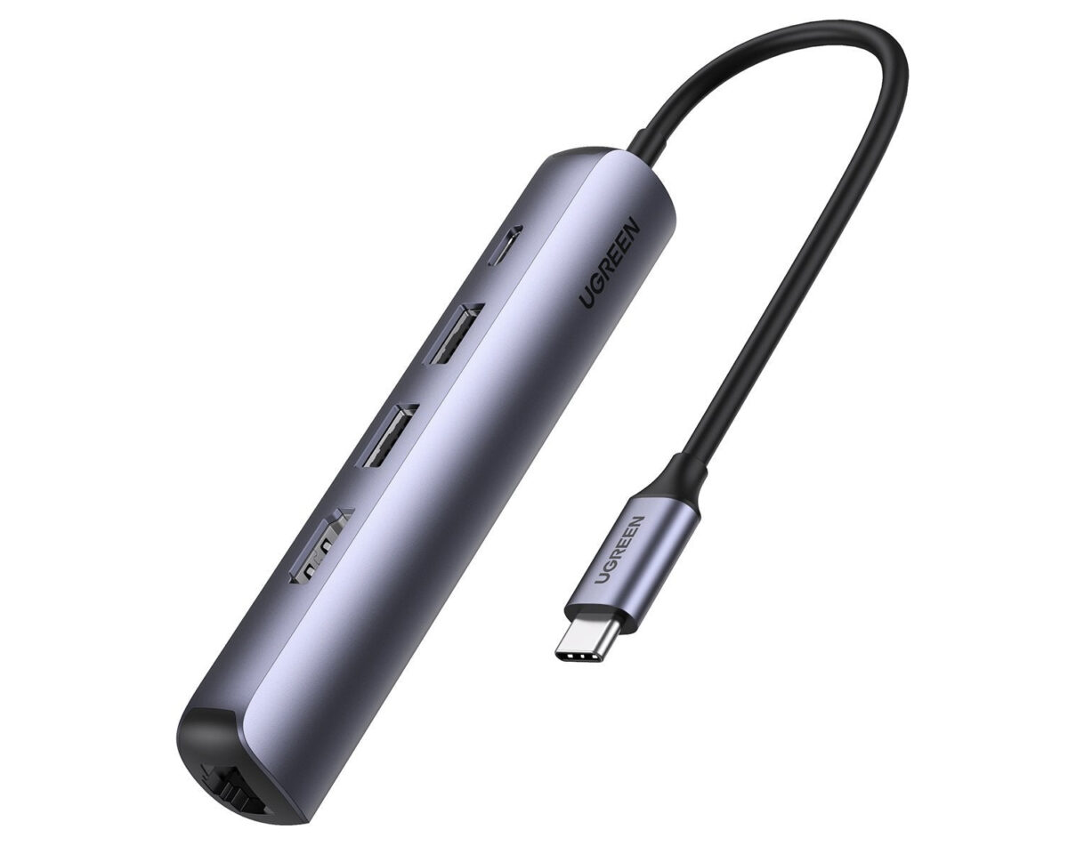 Alternative view of Replicador de Puertos Ugreen USB-C Gris (UG10919)