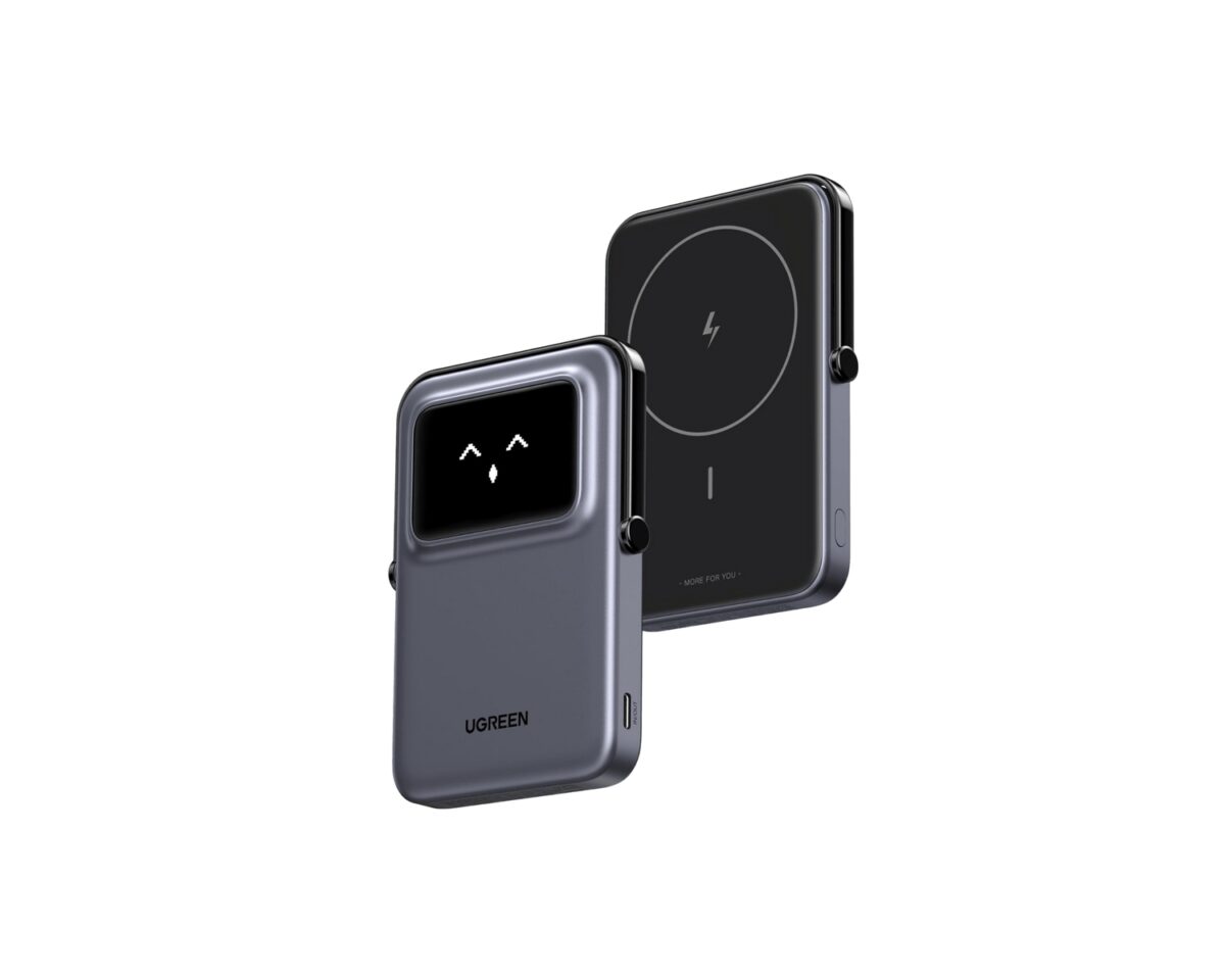 Alternative view of PowerBank Ugreen 5000mAh 20W Inalámbrico Negro (35605B)