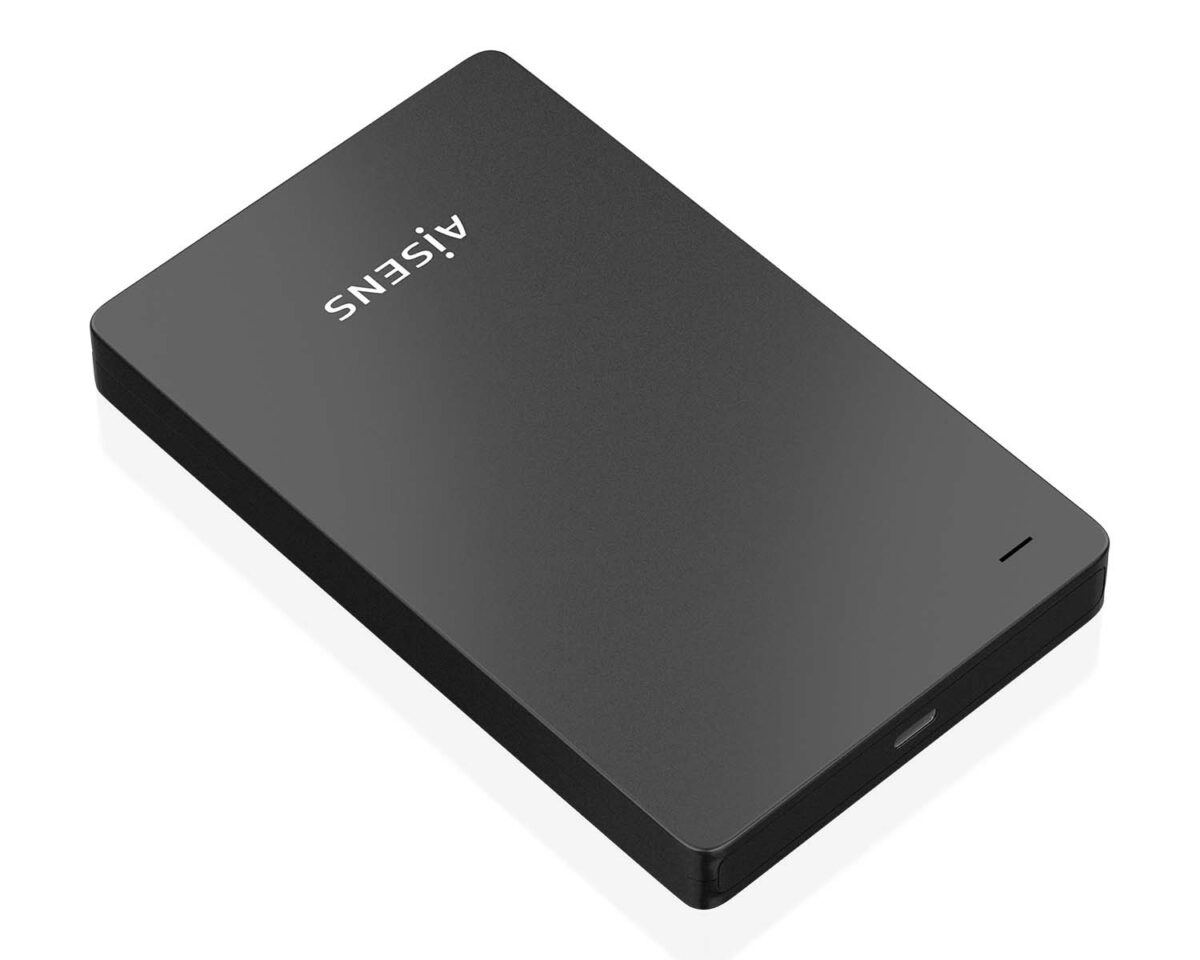 Alternative view of Caja AISENS HDD 2.5" SATA USB-C 3.0 Negra (ASE-2542B)
