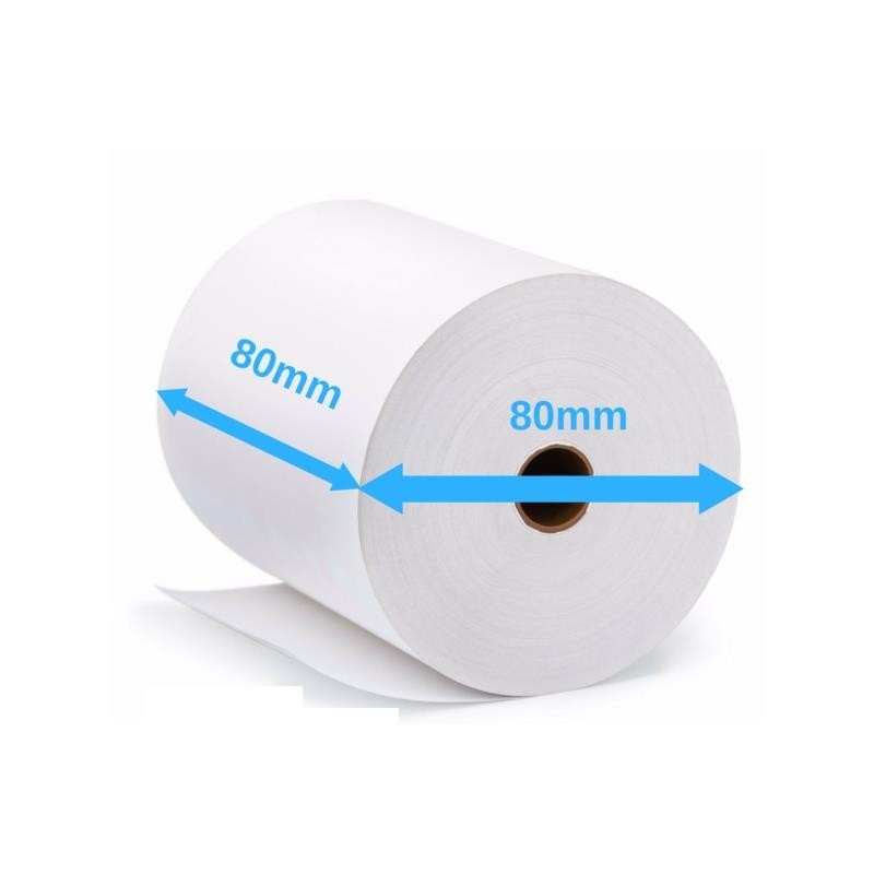 Alternative view of BOBINA PAPEL TÉRMICO AVPOS 80X80X12 ( PACK 5 ROLLOS )