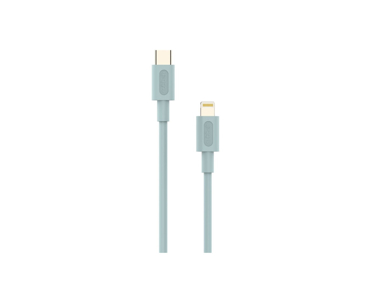 Cable NUBBEH USB-C/Lightning 1m Turquesa (NBTCABLCLT1)