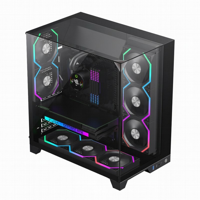 CAJA ORDENADOR GAMING INFINITY PRO BLACK - Imagen 6