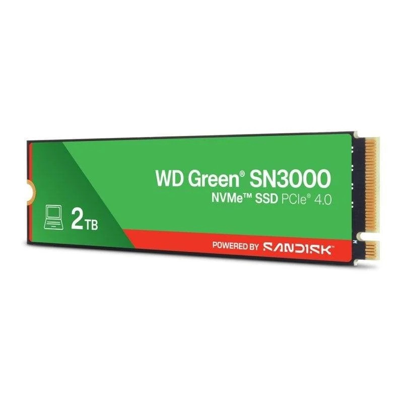 DISCO DURO SSD WESTERN DIGITAL GREEN SN3000 2TB NVME M2 2280 PCIE GEN4 - Imagen 6