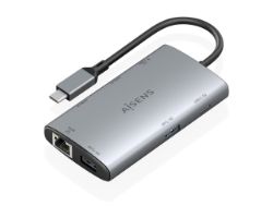 Docking AISENS USB-C a USB/HDMI/RJ45 (ASUC-7P049-GR)