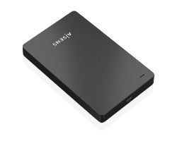 Caja AISENS HDD 2.5" SATA USB-C 3.0 Negra (ASE-2542B)