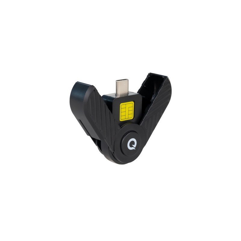 LECTOR DE TARJETAS DNIE TOOQ TQR-3011B DNI USB-C BLACK - Imagen 3