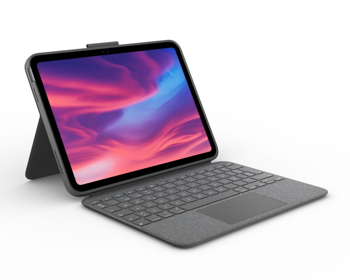 Alternative view of Funda con Teclado LOGITECH iPad Gen10 Gris (920-011439)