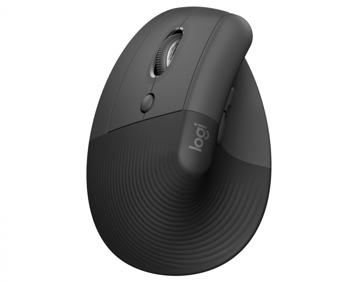 Alternative view of Ratón Vertical LOGITECH Lift RF BT Grafito (910-006495)