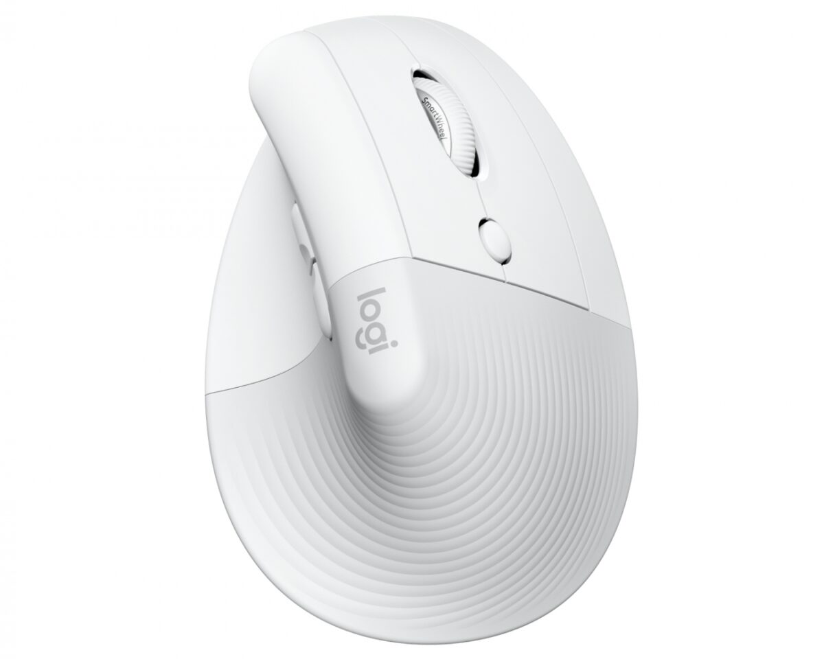 Alternative view of Ratón Vertical Logitech Lift Wireles Blanco(910-006496)