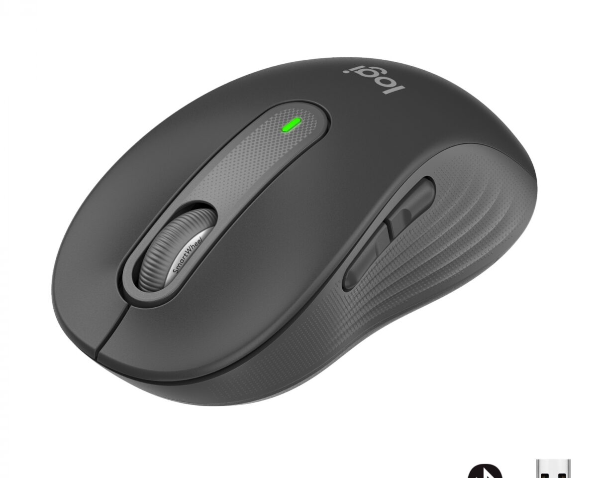 Ratón LOGITECH Signature M650 RF BT Grafito(910-006274)