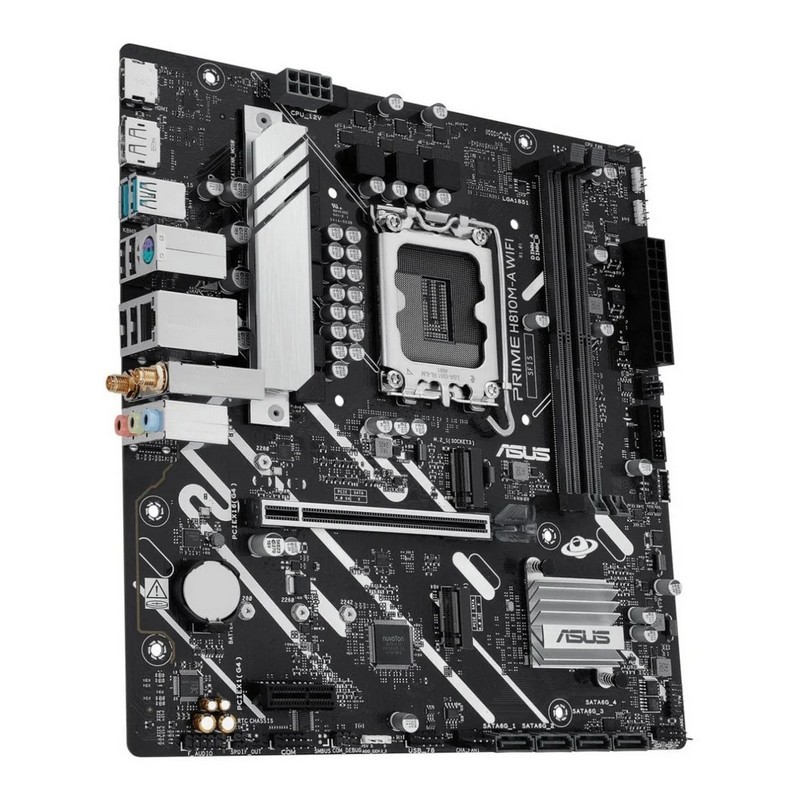 PLACA BASE ASUS PRIME H810M-A WIFI MATX 2XDDR5 HDMI + DP - Imagen 5