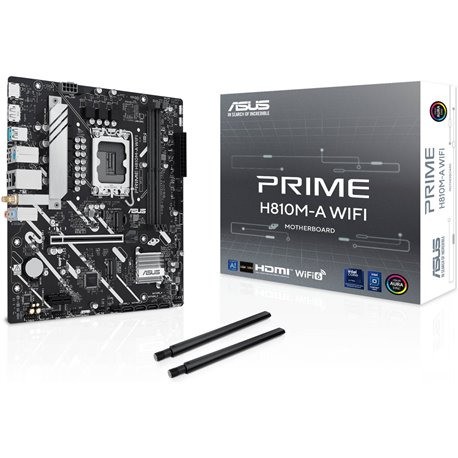 PLACA BASE ASUS PRIME H810M-A WIFI MATX 2XDDR5 HDMI + DP - Imagen 4