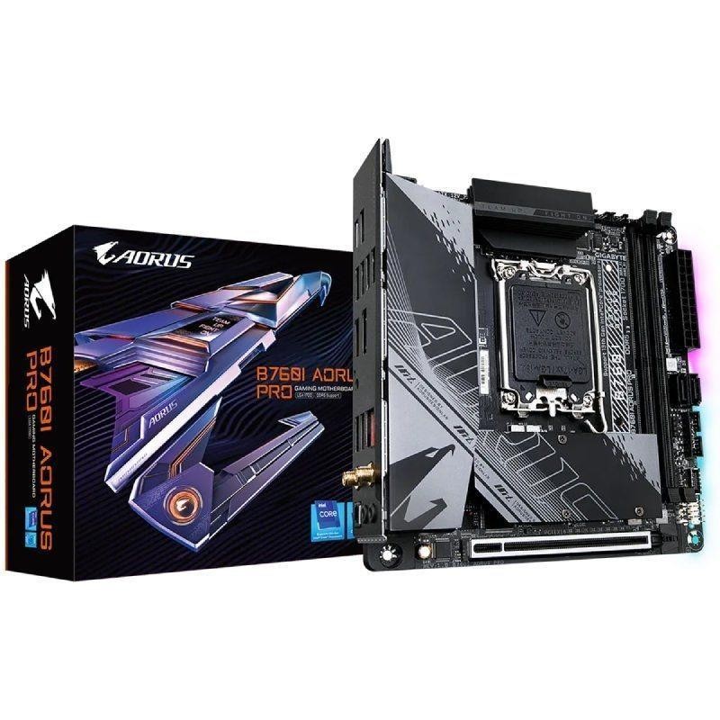 PLACA BASE GIGABYTE B760I AORUS PRO MINI-ITX 2XDDR5 HDMI + DP - Imagen 5
