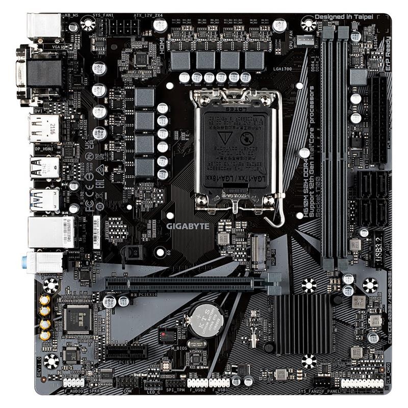 PLACA BASE GIGABYTE GA-H610M-H DDR4 VGA + HDMI - Imagen 8