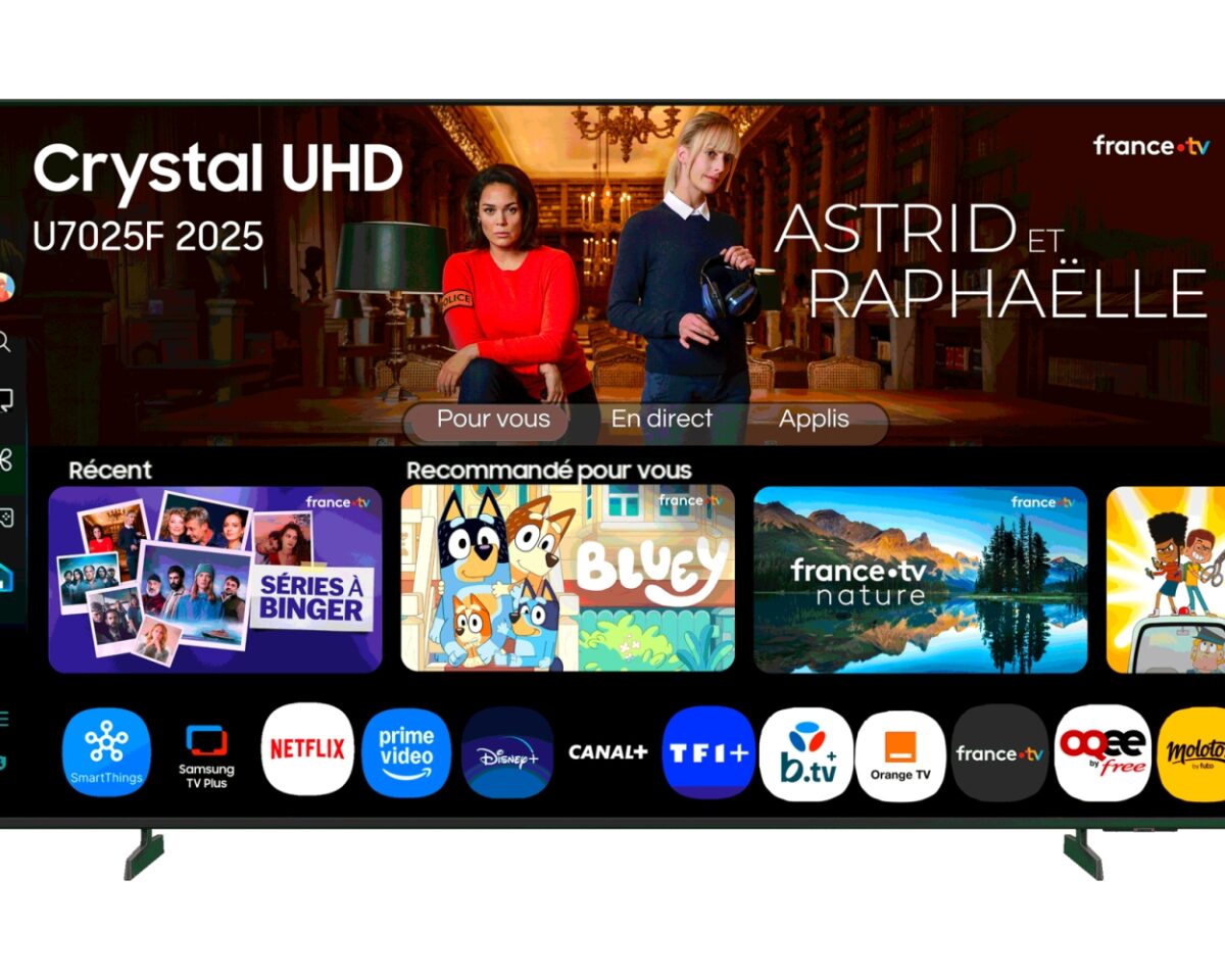 Alternative view of TV Samsung 75" Crystal 4K UHD Smart TV (TU75U7025FKXXC)