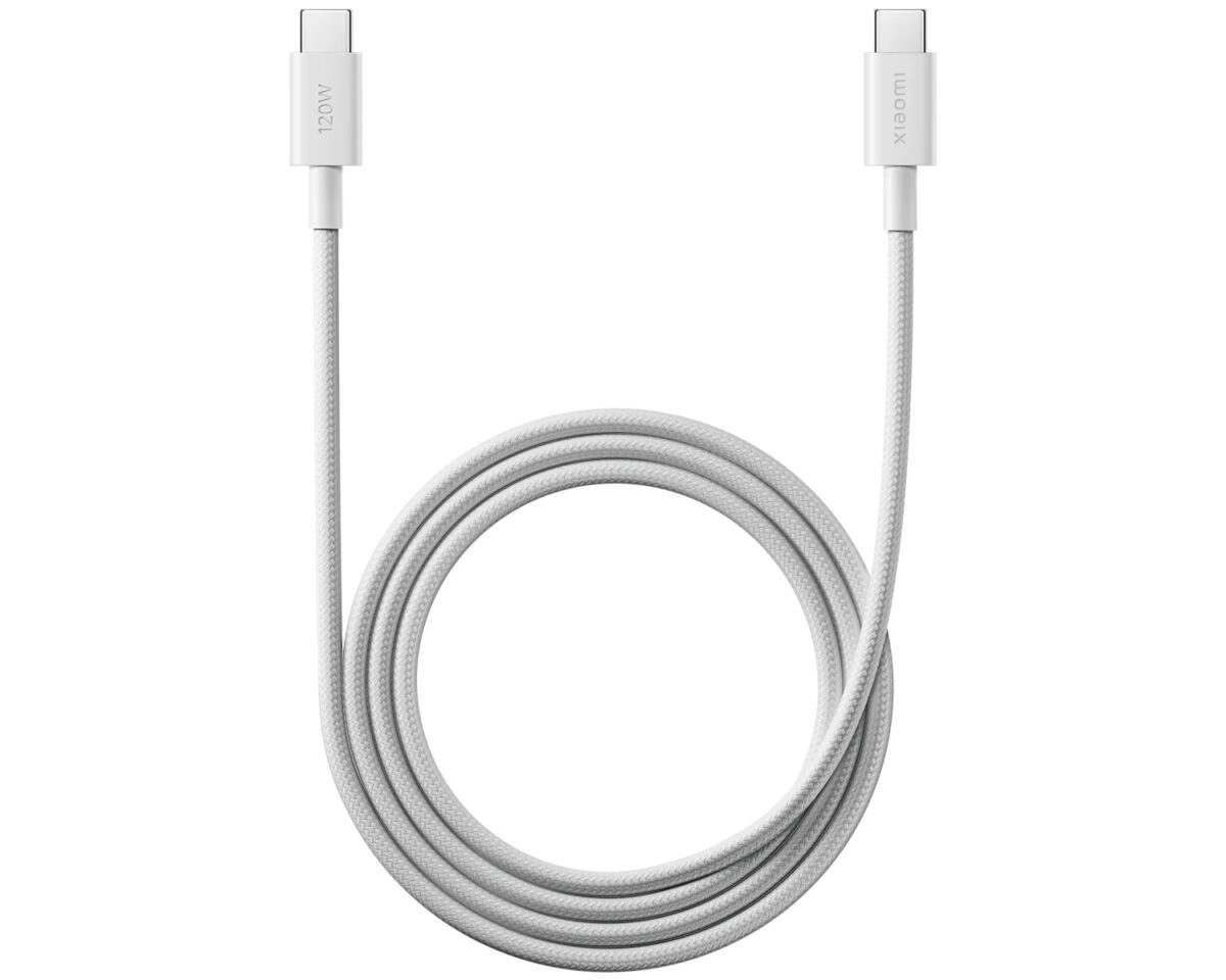 Alternative view of Cable XIAOMI 6A Braided USB-C a USB-C 1m (BHR087KGL)