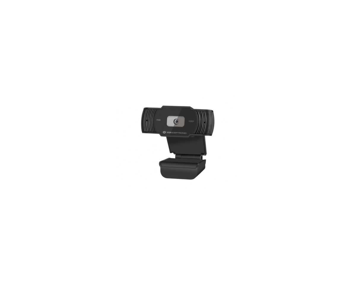Alternative view of Webcam CONCEPTRONIC AMDIS04B FHD USB2.0 1.5m NEGRO