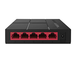 Switch Mercusys 5xRJ45 GbE Negro (MS105G)
