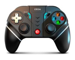 GamePad KROM Kexal Wireless Bluetooth Negro (NXKROMKXL)