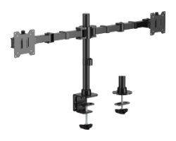 Soporte de Mesa EQUIP 2 Pantallas 17-35" Máx 20kg Negro