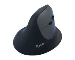 Ratón EQUIP Ergonómico RF Wireless BT 1600dpi Negro