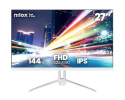 Monitor NILOX 27" 144Hz IPS FHD Blanco (NXM27FHD14411W)