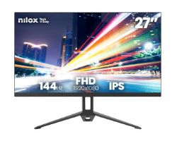 Monitor NILOX 27" 144Hz IPS FHD Negro (NXM27FHD14411)