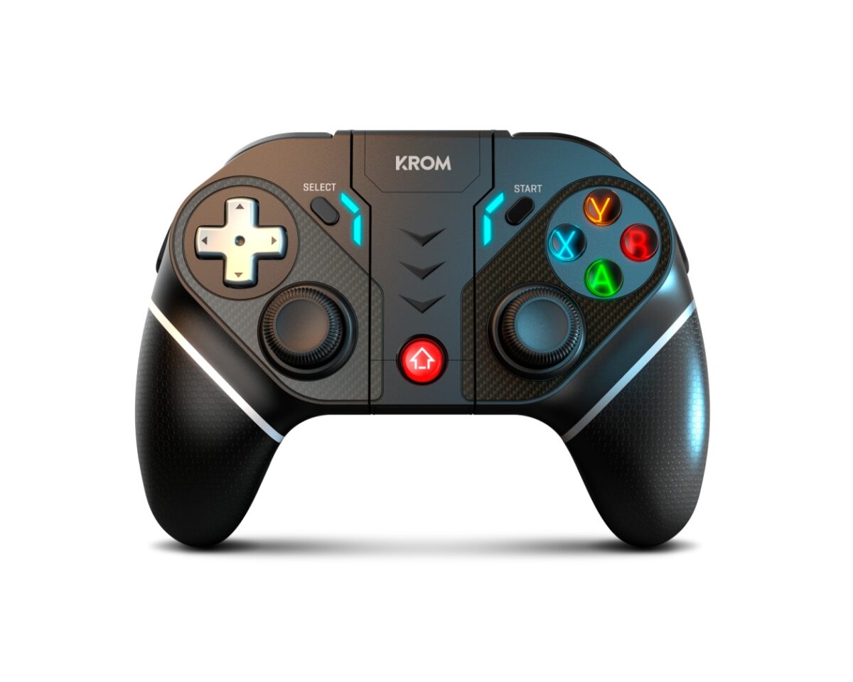 Alternative view of GamePad KROM Kexal Wireless Bluetooth Negro (NXKROMKXL)