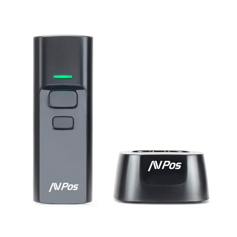 Alternative view of LECTOR AVPOS CODIGOS PORTATIL 2D + QR BT03 WIRELESS 2.4 + BLUETOOTH + BASE