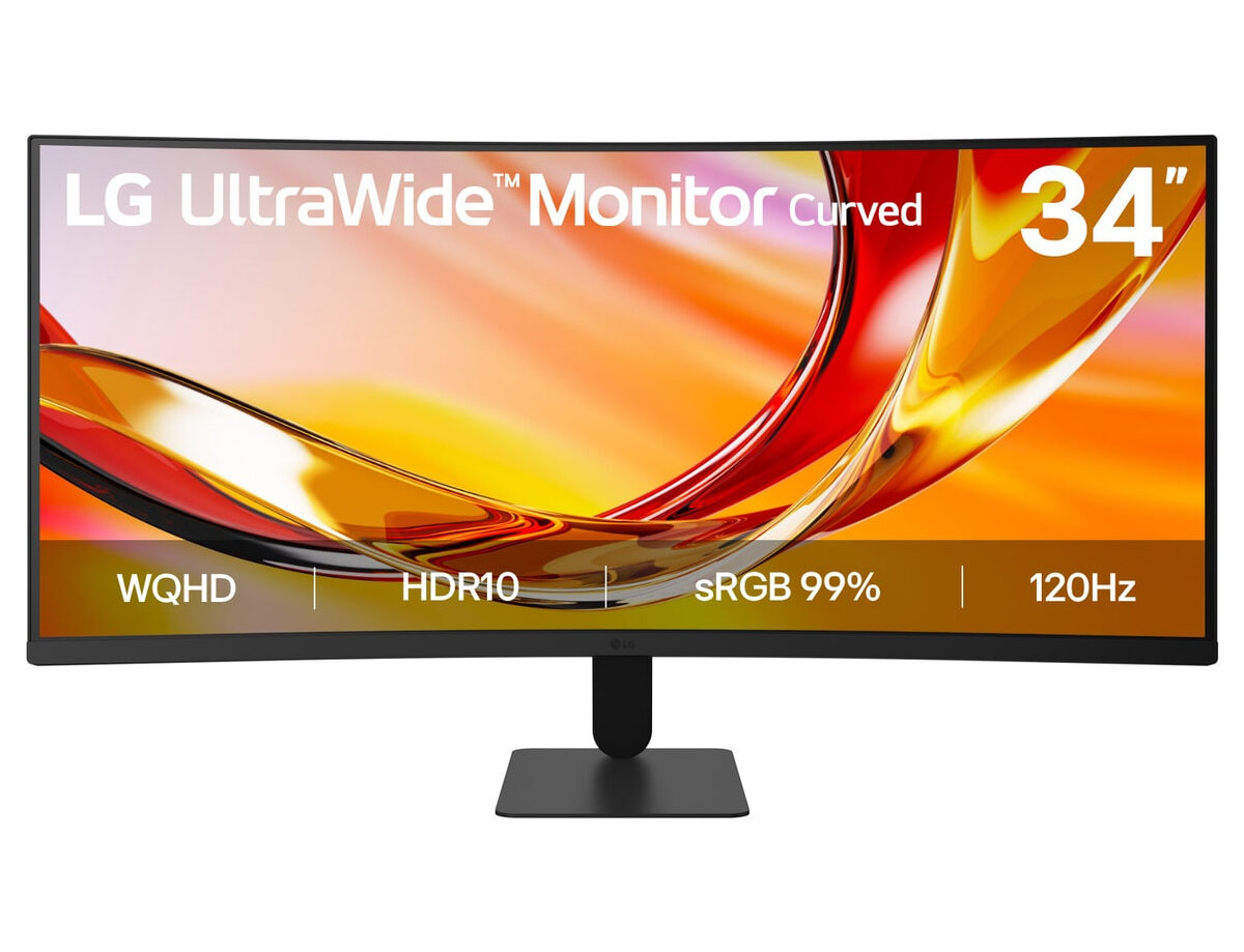 Alternative view of Monitor LG 34" UltraWide 21:9 VA 120Hz Curvo(34U601B-B)